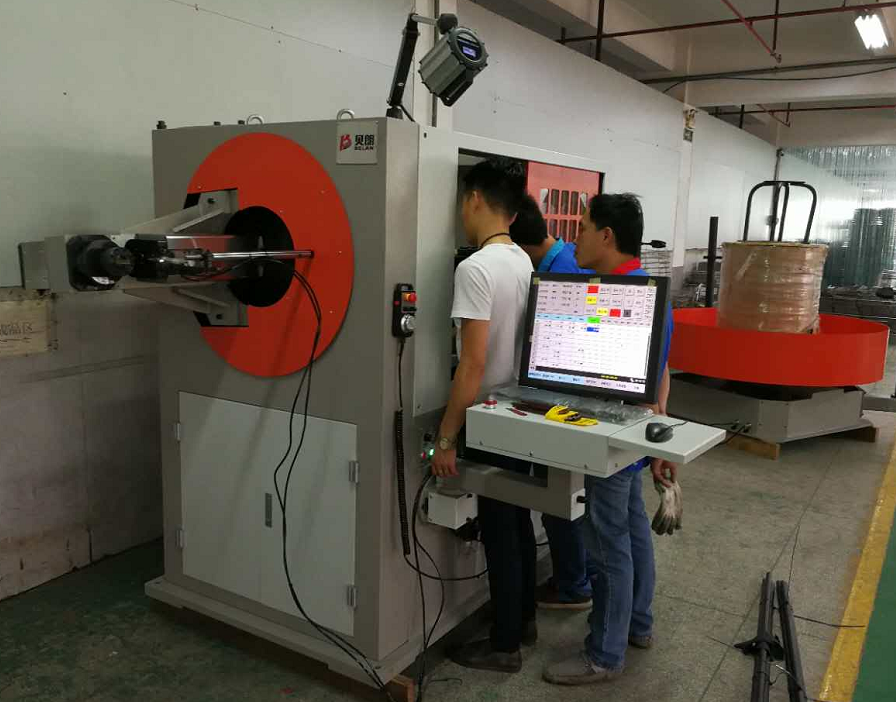 檢測不銹鋼線材折彎機零件是否正常 檢測不銹鋼線材折彎機零件是否正常